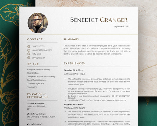 I'm Benedict, and I'll help you land the job of your dreams!