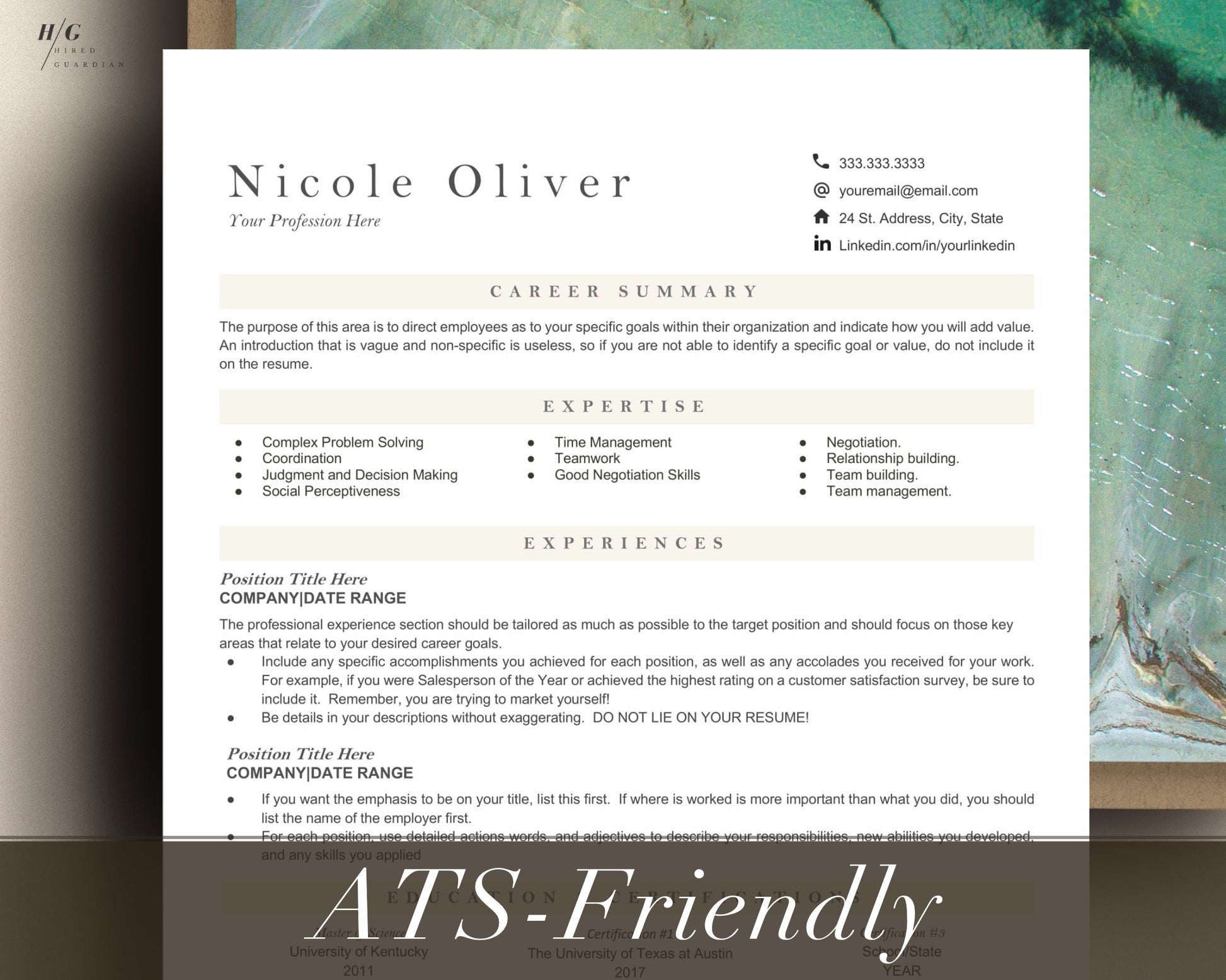 ATS Resume Template Word, ATS Friendly Resume Template, Resume Template Google Docs, Resume Template for Word, Functional Resume Template