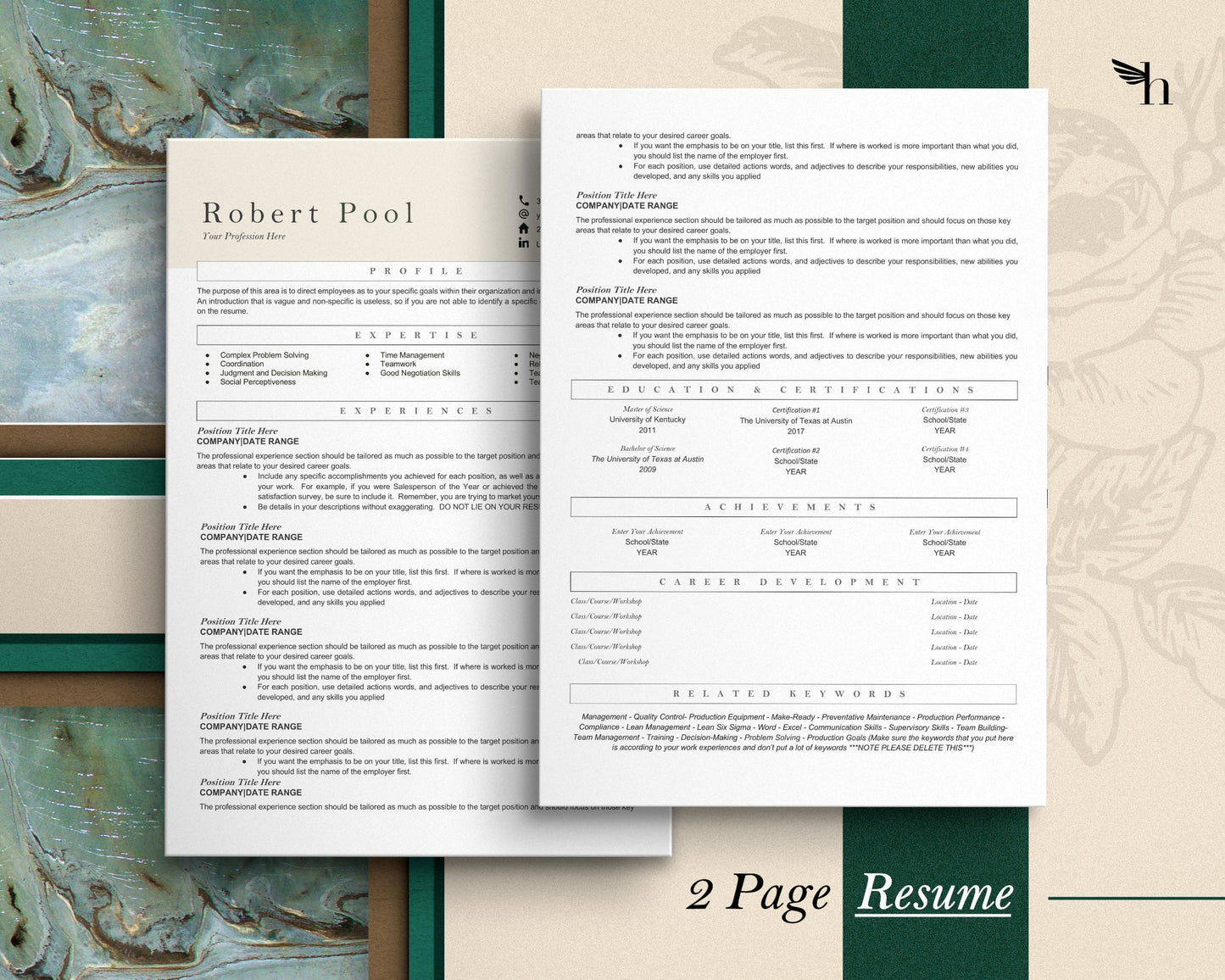 Resume Template Google Docs, ATS Resume Template Word, ATS Friendly Resume Template, Resume Template Word, Executive Resume Template