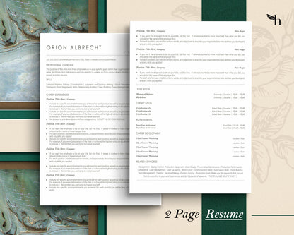 ATS Friendly Resume Template for google docs and ms word, Resume Template Google Docs, ATS Resume, ATS Resume Template, Resume Template Word