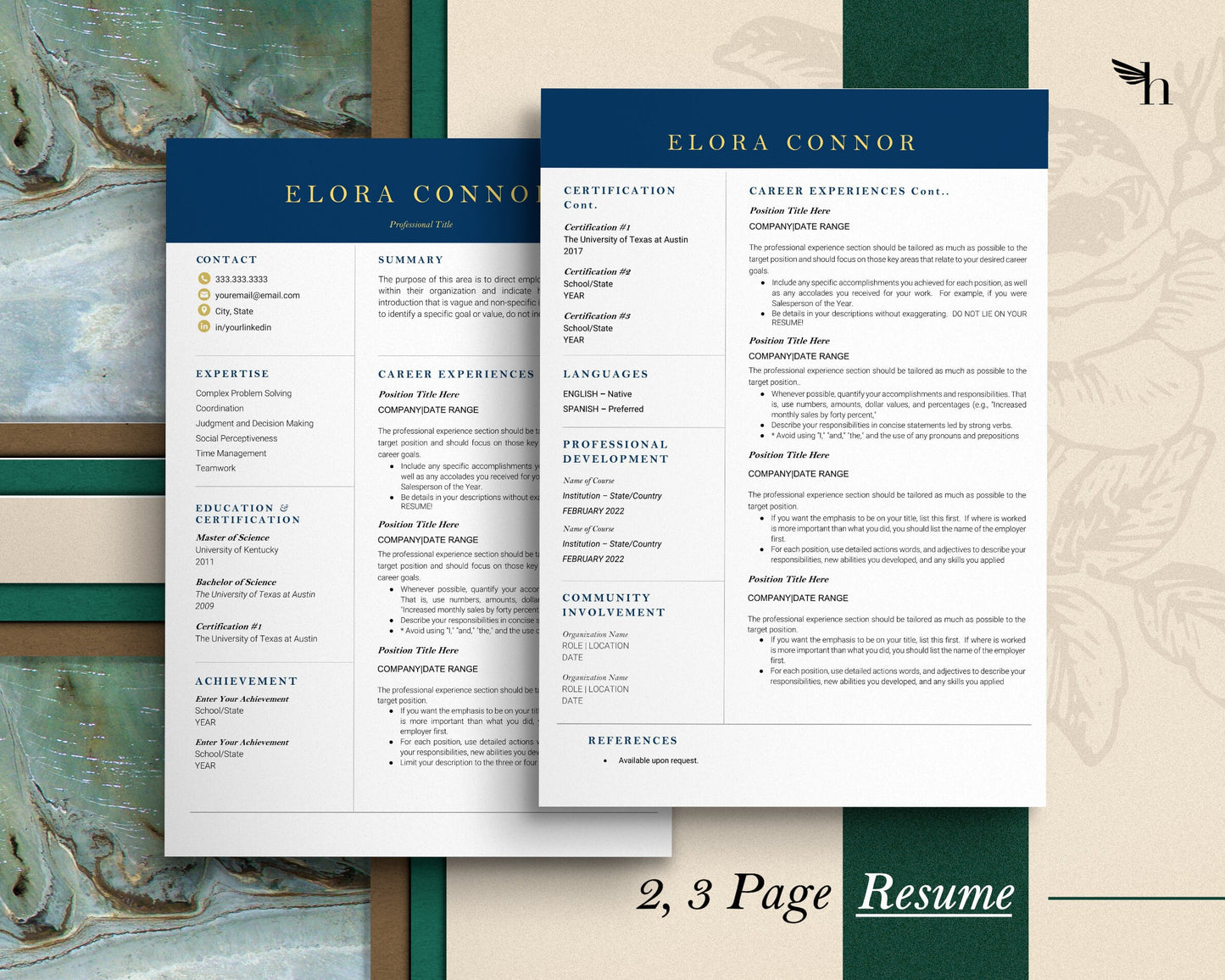 Resume Template, Modern Resume Template, Professional Resume Template, Executive Resume Template, Modern Resume Template, Resume Template