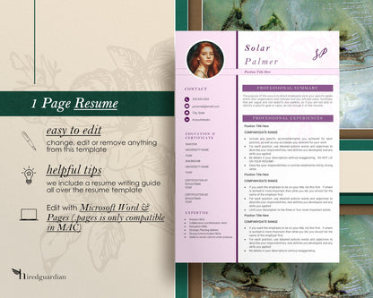 Resume Template, Modern Resume Template, Professional Resume Template, Executive Resume Template, Modern Resume Template, Resume Template