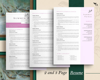 Resume Template, Professional Modern Resume Template for Word, Resume Template word, Modern Resume Template Word, Skill Base Resume Template