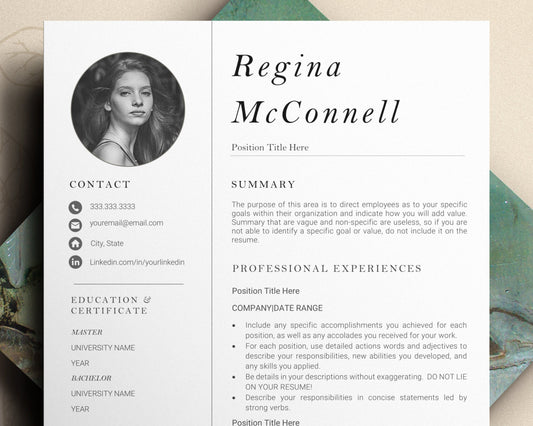 Creative Resume Template, Cv Template for word, Cv Resume Template, Professional Resume Template, Modern Resume Template Word, Lebenslauf