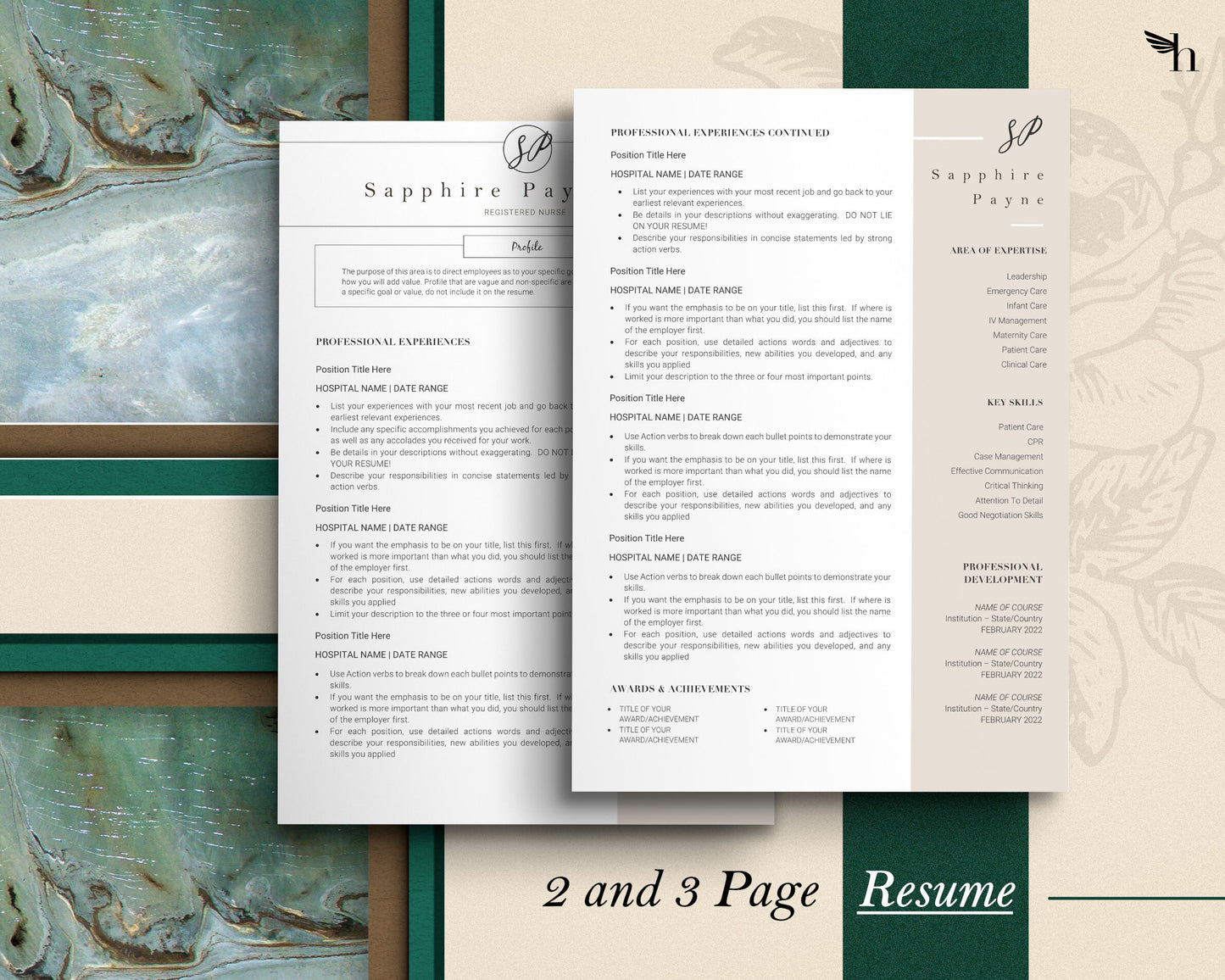 Nurse resume template, student nurse resume, medical resume template word, resume template nurse, new grad nurse resume template for word