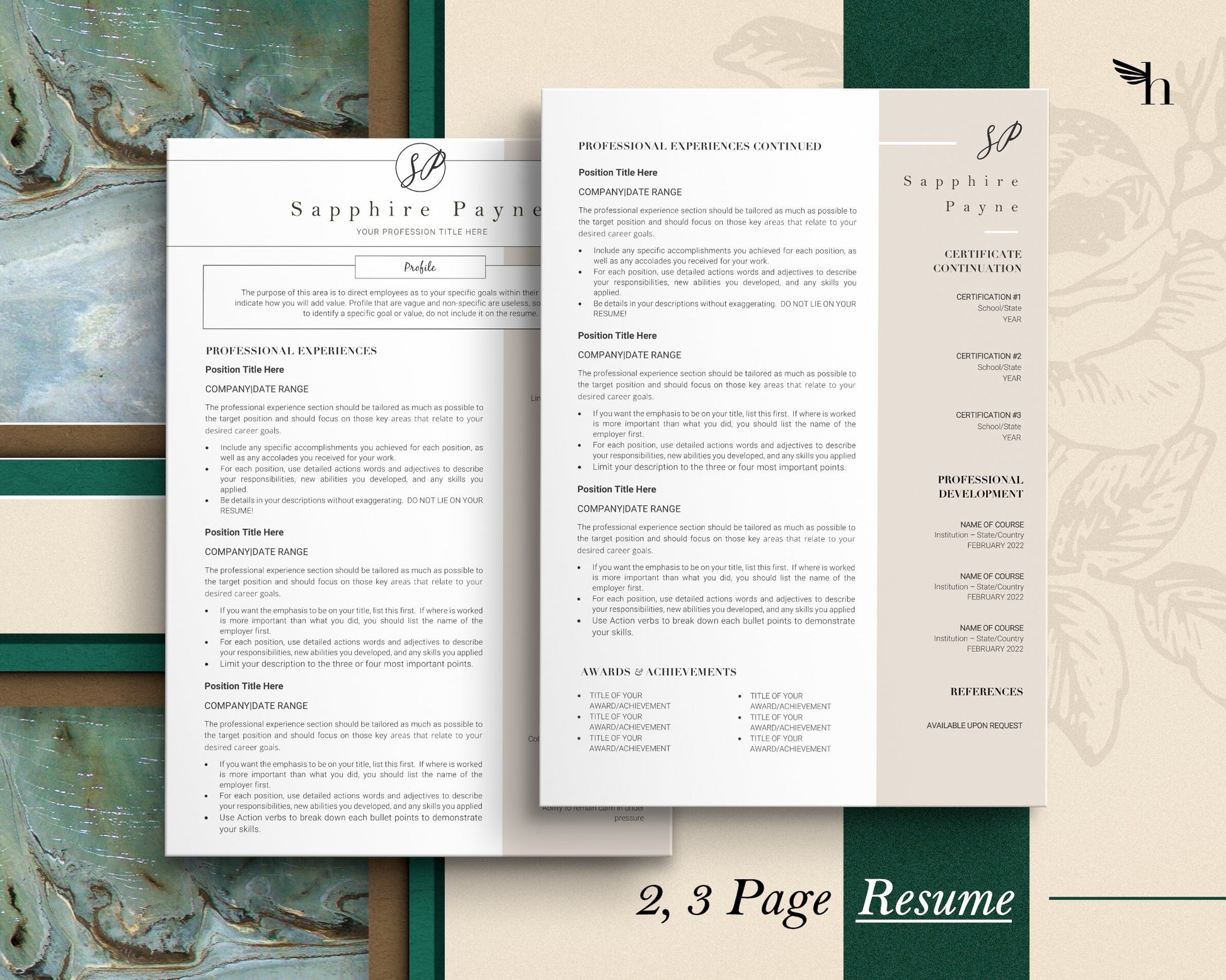 Creative Resume Template, Cv Template for word, Cv Resume Template, Professional Resume Template, Modern Resume Template Word, Lebenslauf