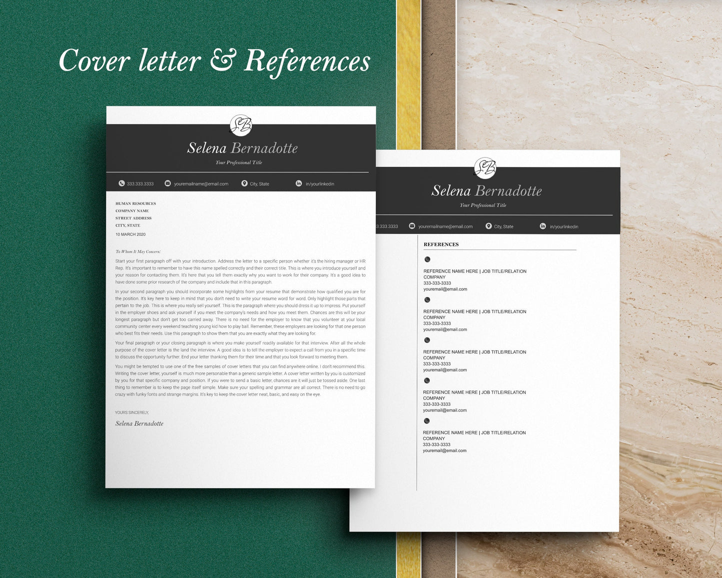 Resume Template, Resume Google Docs, Creative Resume Template, Resume Template, Modern Resume Template, CV Resume Template Google Docs