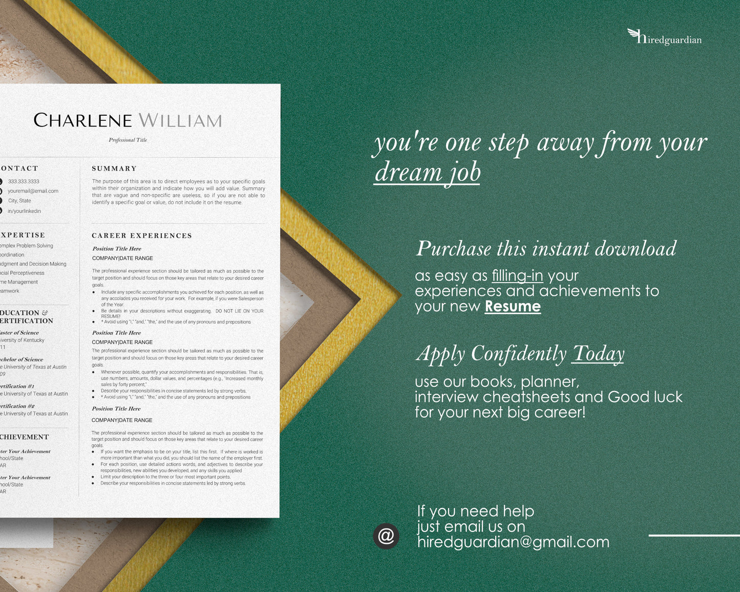 Resume Template, Cv Template for word, Cv Resume Template, Professional Resume Template, Modern Resume Template Word, Lebenslauf