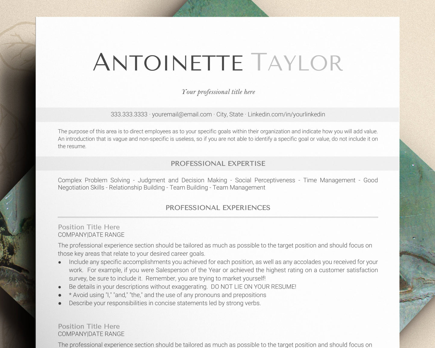 Minimalist Resume Template Google Docs and ms word, CV Resume Template Google Docs, ATS Resume, ATS Resume Template, Resume Template Word