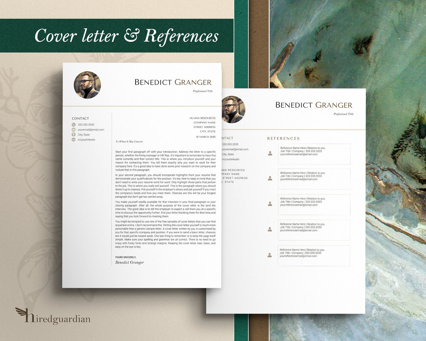 Google Docs Resume Template, Resume Template With Photo, Professional Resume template, CV template, Google docs Resume Template, Nursing CV